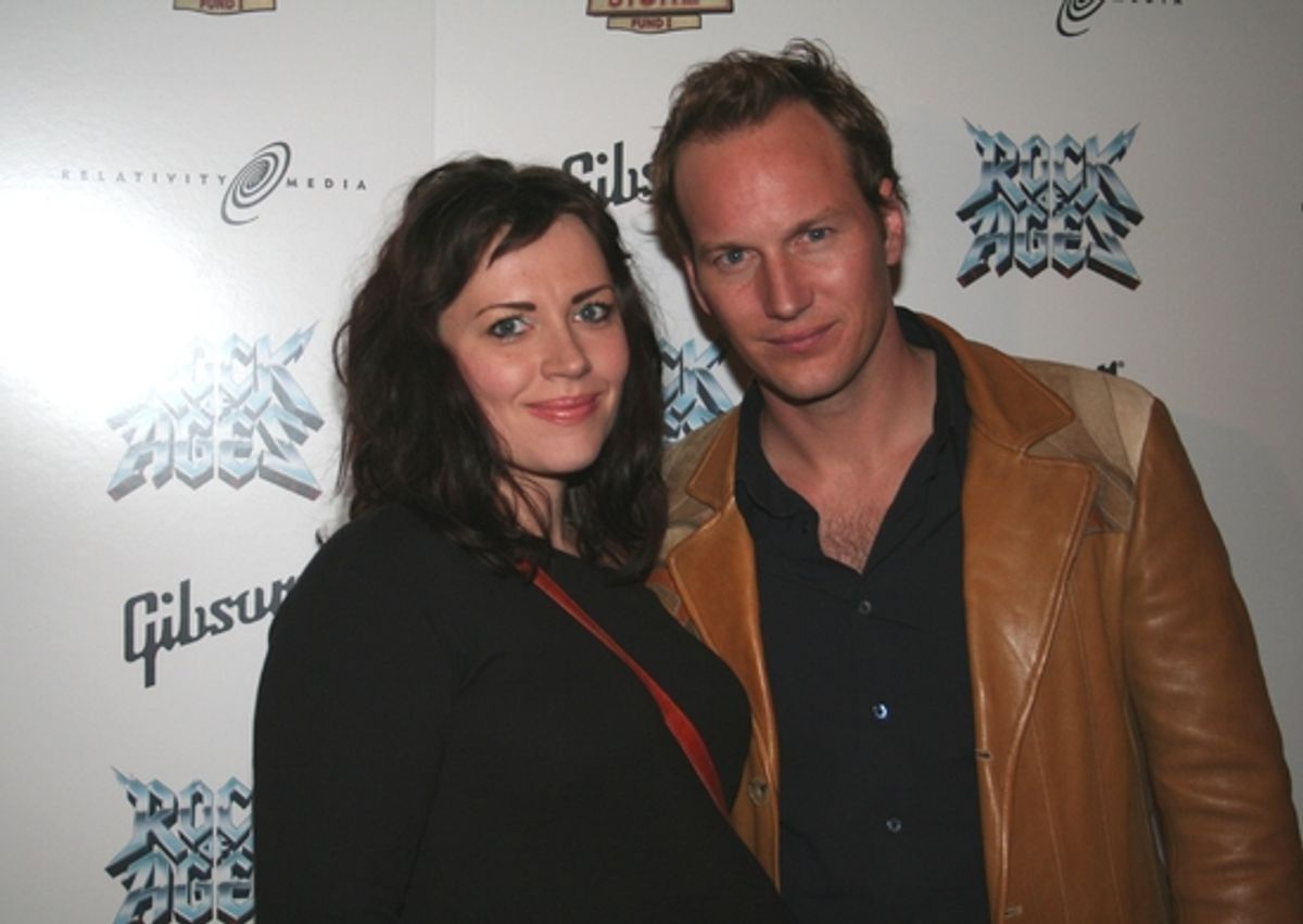 Dagmara Dominczyk and Patrick Wilson at 